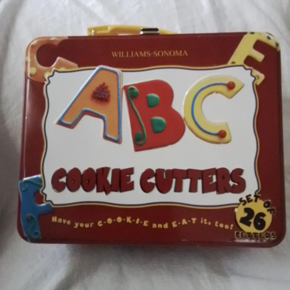 William-Sonoma ABCs Cookie Cutters